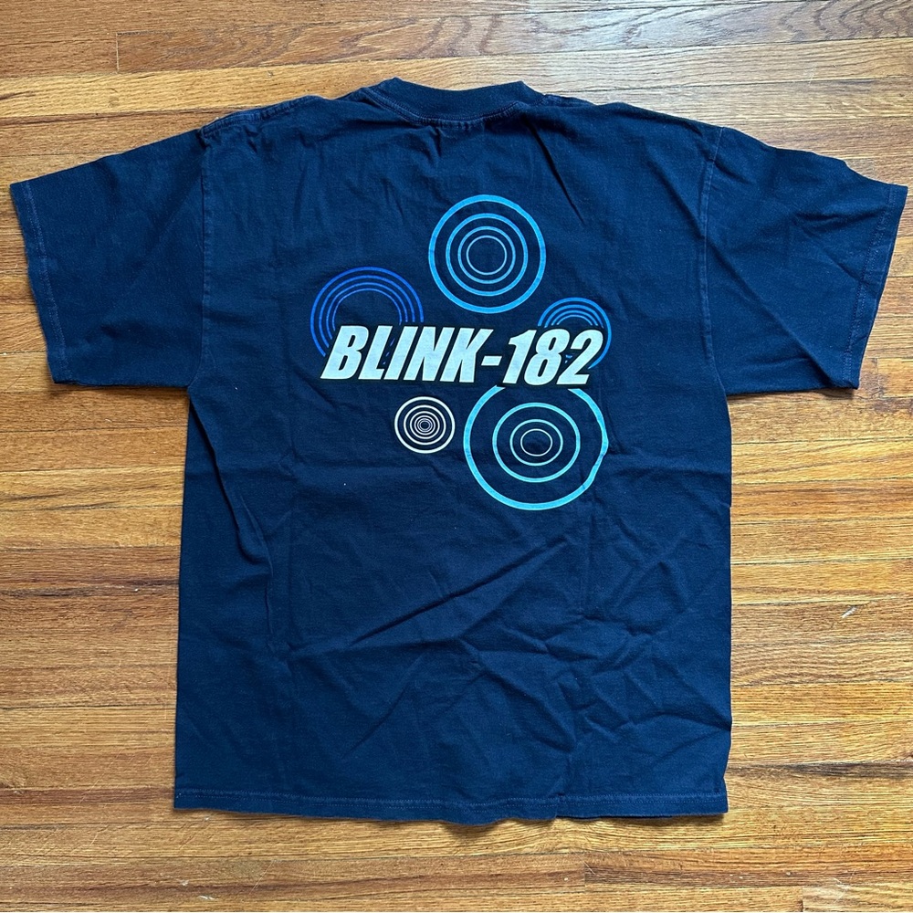 Vintage 2002 Blink 182 T-shirt, Men's Large